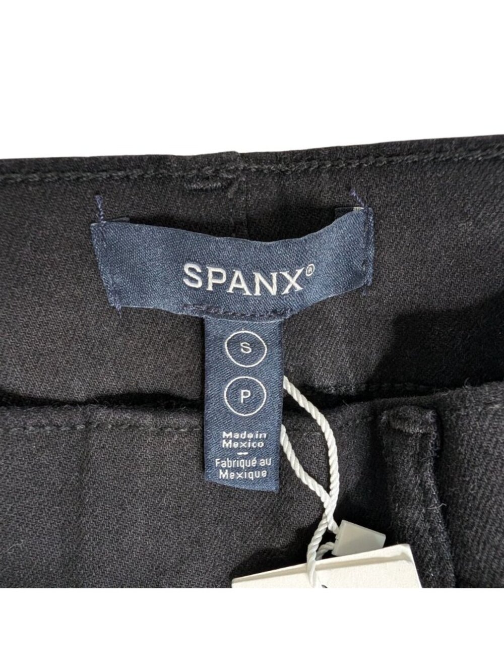 Spanx Flare Jeans Clean Black High Rise Pull On Womens NWT Boho 70s Size S - Picture 5 of 13